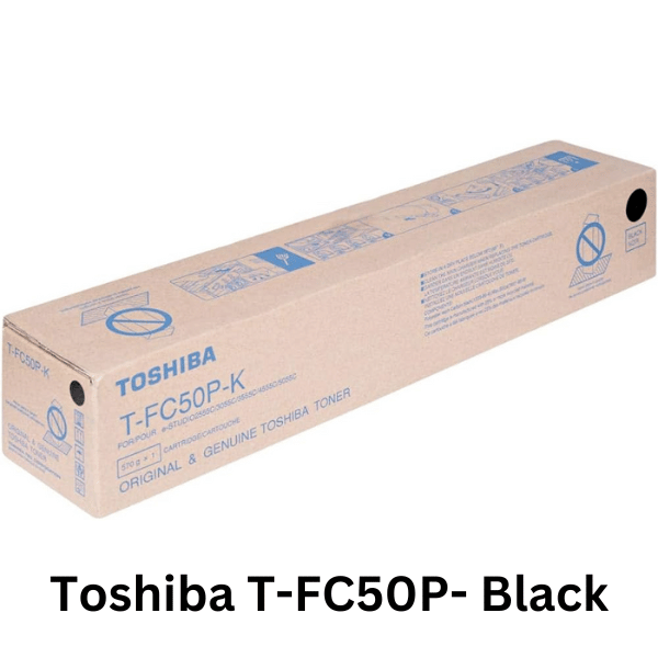 Toshiba T-FC50P- Black/Cyan/ Yellow/Magenta Original Toner Cartridge