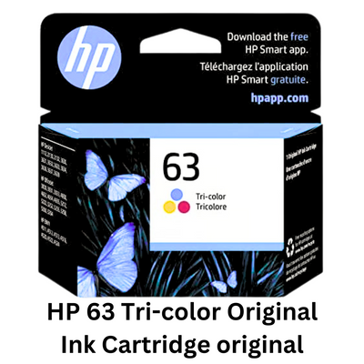 HP 63 Tri-color Original Ink Cartridge original - YOUTOO TRADING 