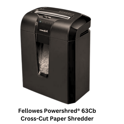 Fellowes Powershred® 63Cb Cross-Cut Paper Shredder Buy In Qatar