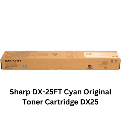 Sharp DX-25FT-Black/Cyan/Yellow/ Magenta Original Toner Cartridge DX25FT