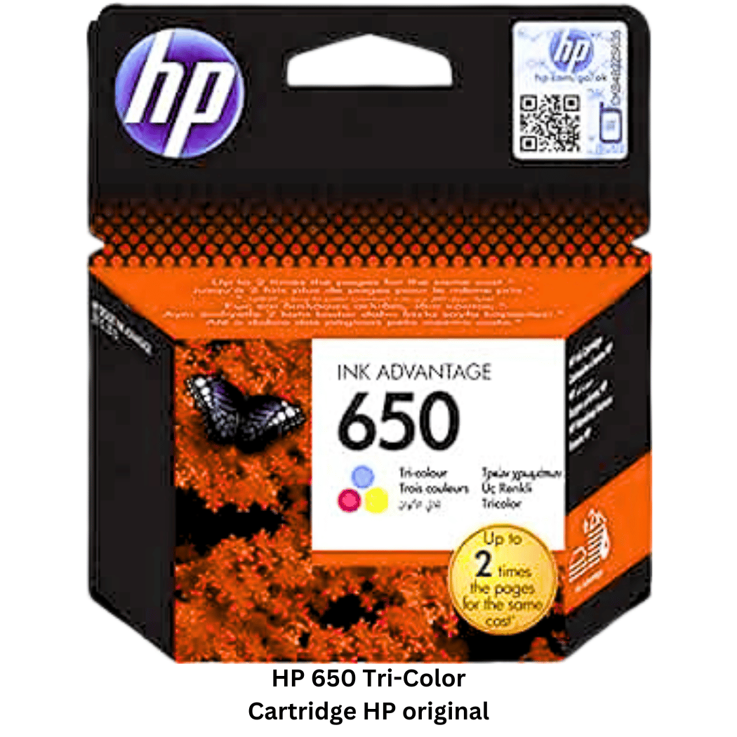 HP 650 Tri-Color Cartridge HP original - YOUTOO TRADING 