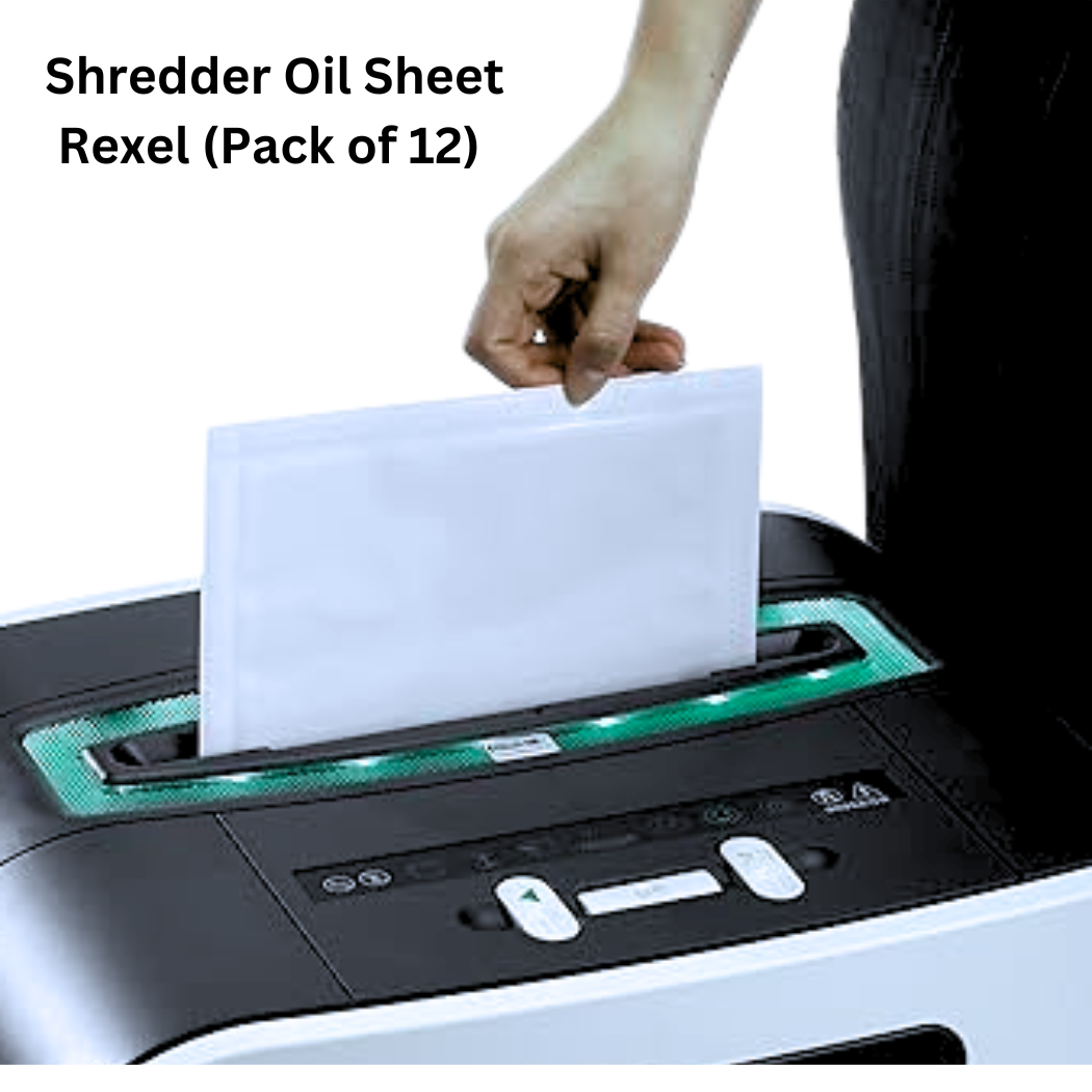 Buy Shredder Oil Sheet Rexel (Pack of 12) Cheapest price in Qatar
