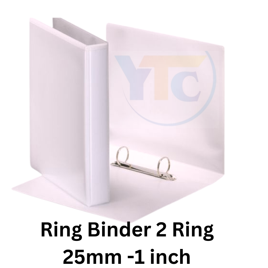 Ring Binder 2 Ring 25mm -1 inch - YOUTOO TRADING 