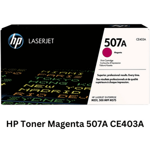 A set of four HP toner cartridges in black, cyan, yellow, and magenta, ideal for producing high-quality prints with sharp and vibrant colors