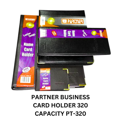Buy PARTNER BUSINESS CARD HOLDER 320 CAPACITY PT-320  in Qatar