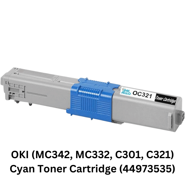 OKI (MC342, MC332, C301, C321) Cyan Toner Cartridge (44973535)