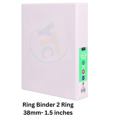 Ring Binder 2 Ring 38mm- 1.5 inches - YOUTOO TRADING 