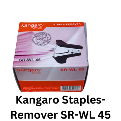 Discover the Kangaro Staples Remover SR-WL 45, designed for effortless staple removal, making your office tasks easier.