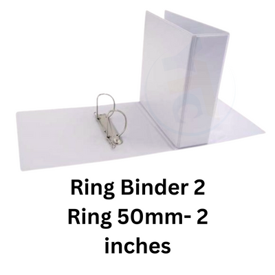 Ring Binder 2 Ring 50mm- 2 inches - YOUTOO TRADING 