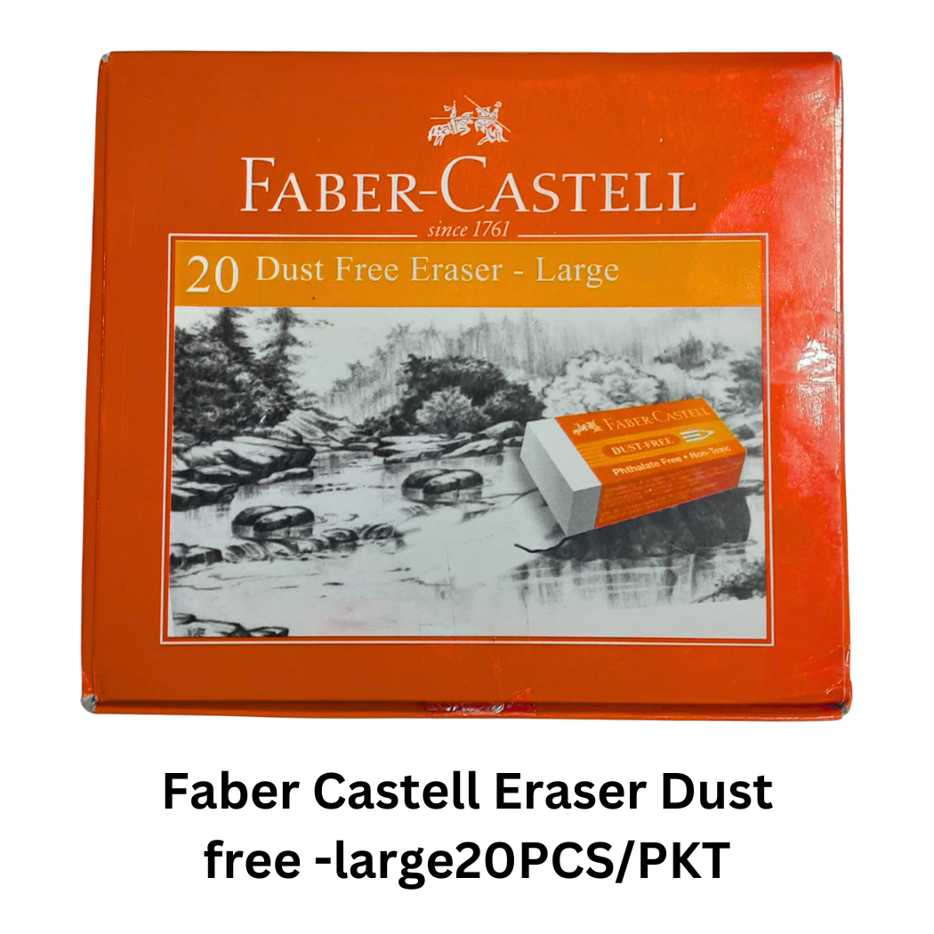 Faber Castell Eraser Dust free -large - YOUTOO TRADING 
