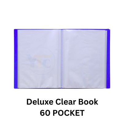 Buy Deluxe Clear Book 60 POCKET in Doha Qatar
