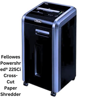 Fellowes Powershred® 225Ci Cross-Cut Paper Shredder