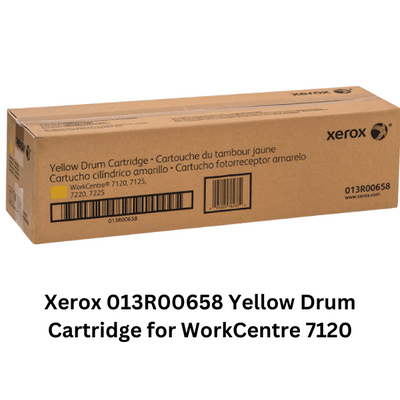Xerox 013R00658 Yellow Drum Cartridge for WorkCentre 7120