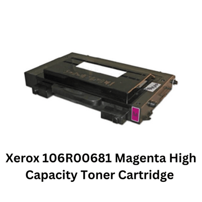 Xerox 106R00681 Magenta High Capacity Toner Cartridge