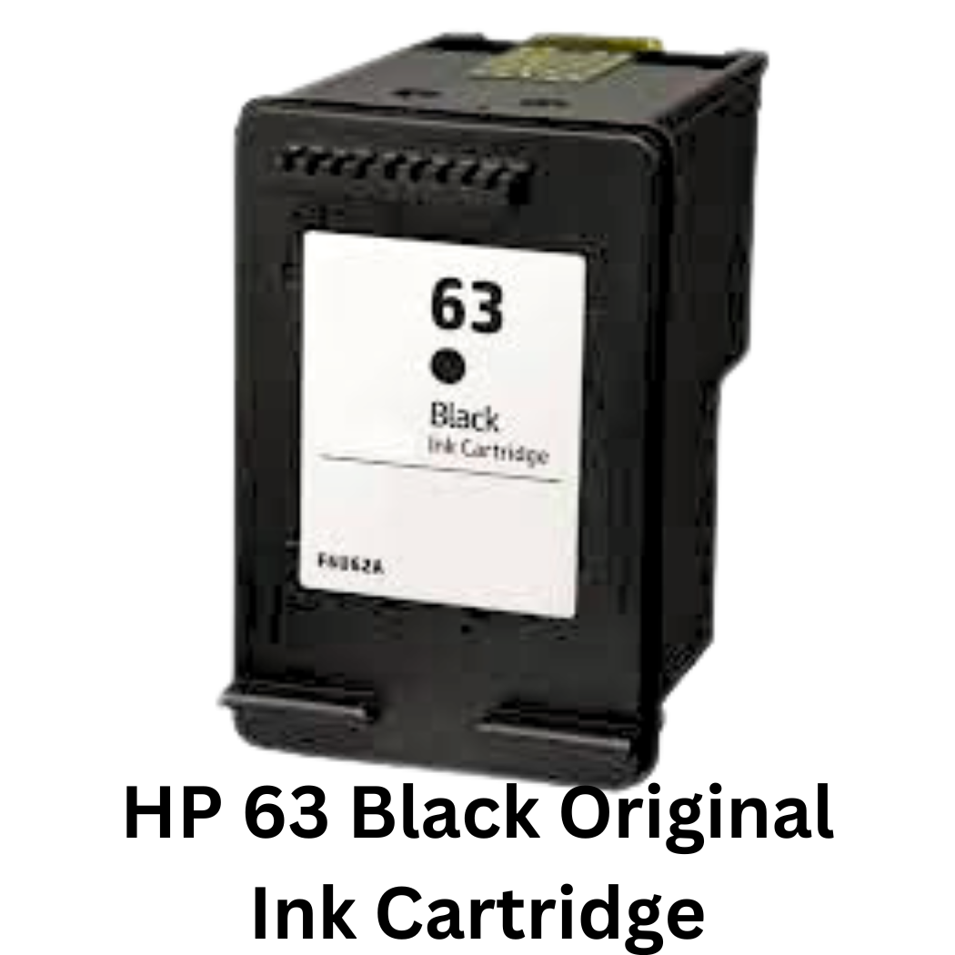 HP 63 Black Original Ink Cartridge - YOUTOO TRADING 