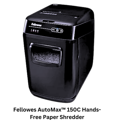 Shop Fellowes AutoMax™ 150C Hands Free Paper Shredder Best price Qatar