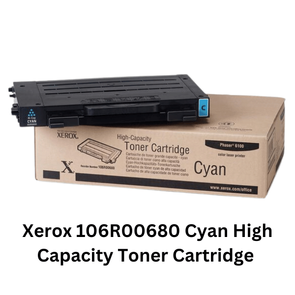 Xerox 106R00680 Cyan High Capacity Toner Cartridge