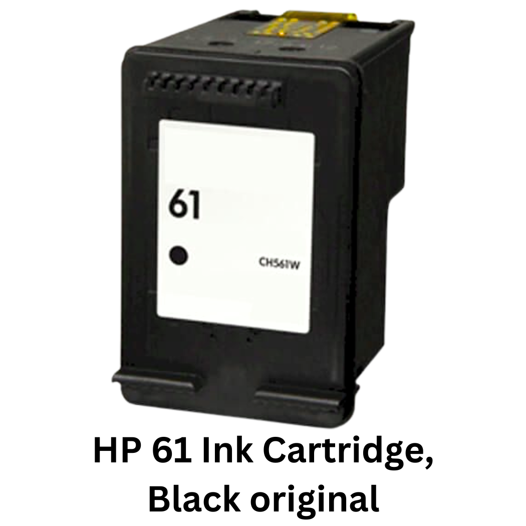 HP 61 Ink Cartridge, Black original - YOUTOO TRADING 