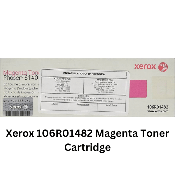 Xerox 106R01482 Magenta Toner Cartridge
