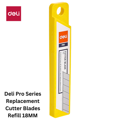 Buy Deli Pro Series Replacement Cutter Blades Refill 18MM In Qatar