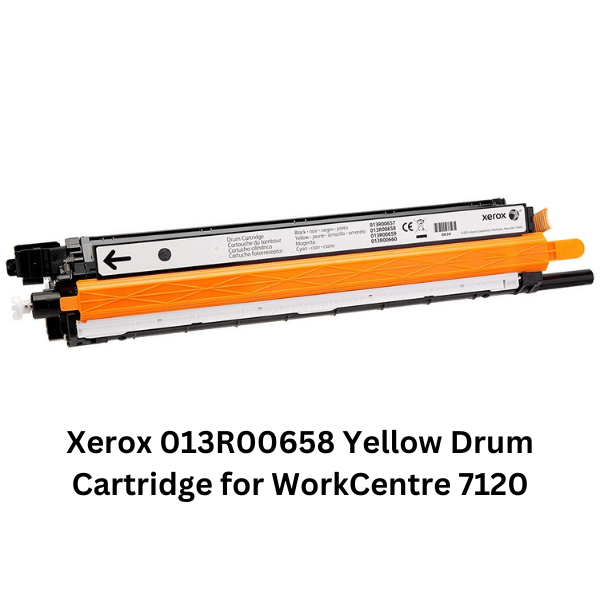 Xerox 013R00658 Yellow Drum Cartridge for WorkCentre 7120