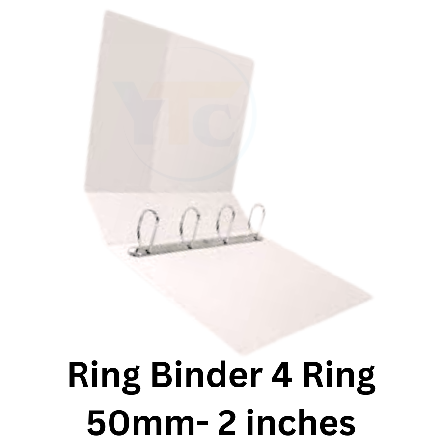 Ring Binder 4 Ring 50mm- 2 inches - YOUTOO TRADING 
