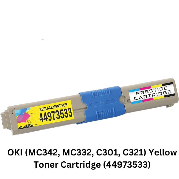 OKI (MC342, MC332, C301, C321) Yellow Toner Cartridge (44973533)