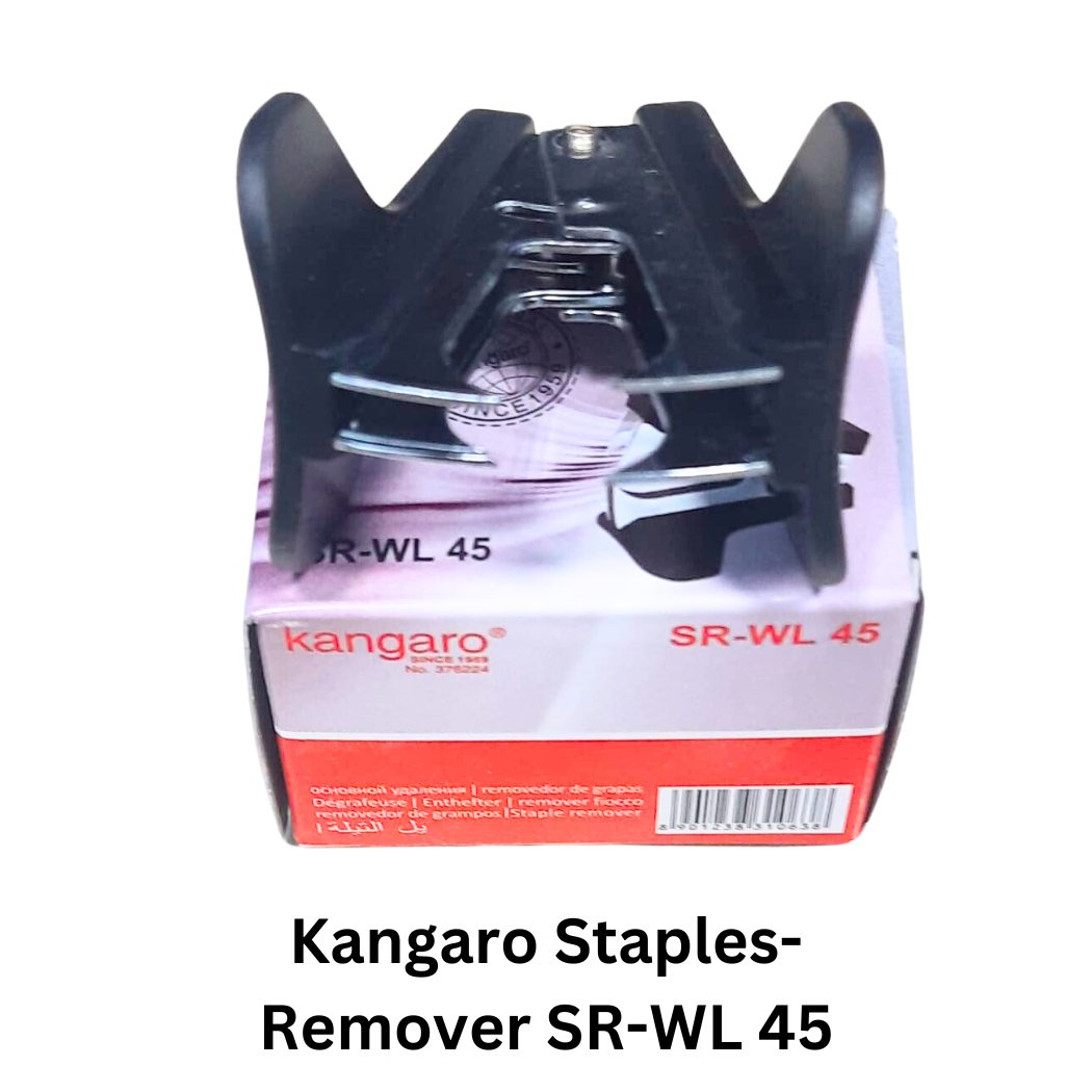 Discover the Kangaro Staples Remover SR-WL 45, designed for effortless staple removal, making your office tasks easier.
