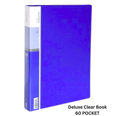 Buy Deluxe Clear Book 60 POCKET in Doha Qatar