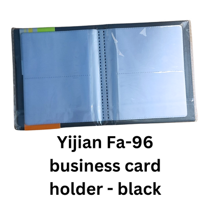 Buy Yijian Fa-96 business cards holder - black in qatar