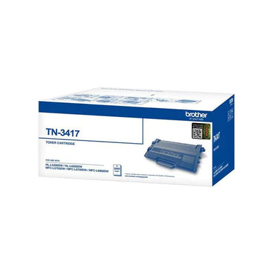 Brother TN-3417 Black Toner Cartridge (3000pages