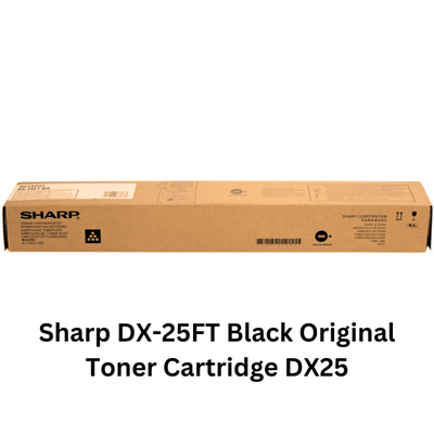 Sharp DX-25FT-Black/Cyan/Yellow/ Magenta Original Toner Cartridge DX25FT