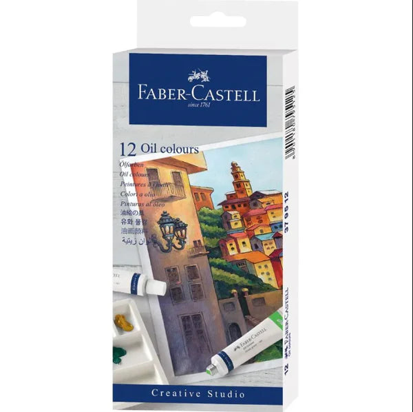 Faber Castell Creative Studio Oil Colours (9x12ml) FCIN379512