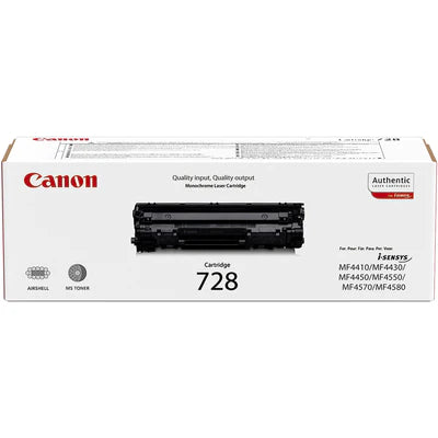 Canon 728 Black Toner Cartridge