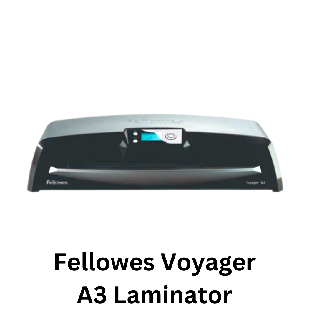 Image of the Fellowes Voyager A3 Laminator, a professional-grade laminating machine for A3 documents. Experience fast, efficient, and high-quality laminating with advanced technology and user-friendly design.