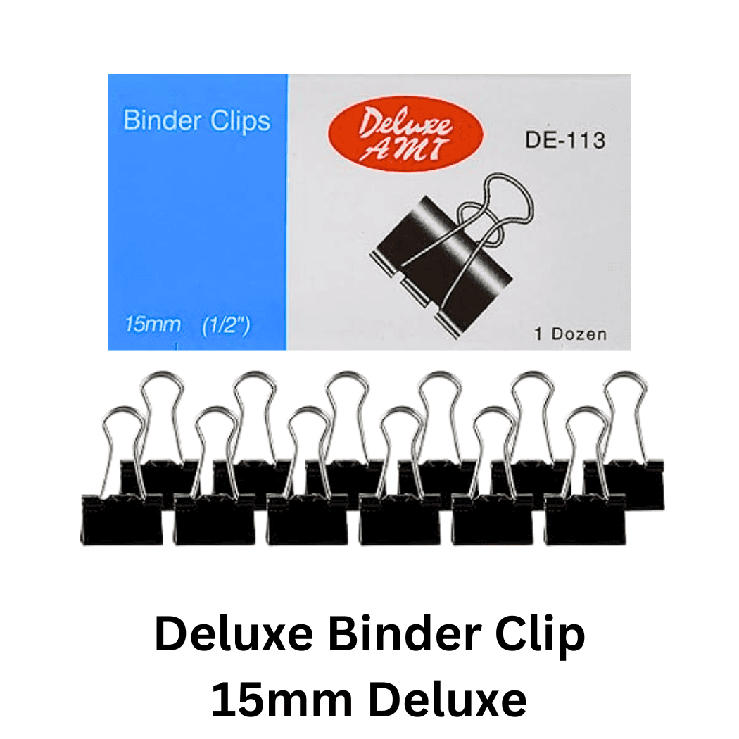 Buy online Deluxe Binder Clip 15mm Deluxe in Qatar