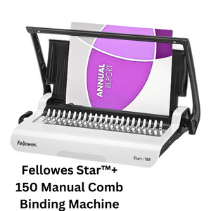 Fellowes Star™+ 150 Manual Comb Binding Machine Buy Cheapest Price