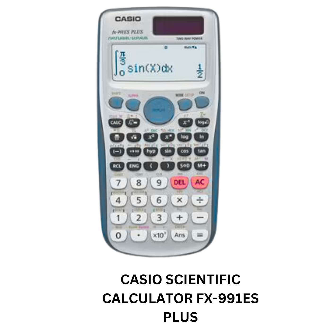 Casio FX-991ES Plus Scientific Calculator with dual-line display and extensive mathematical functions for students and professionals