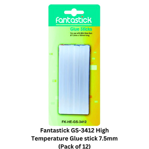 Fantastick GS-3412 High Temperature Glue stick 7.5mm (Pack of 12 Qatar