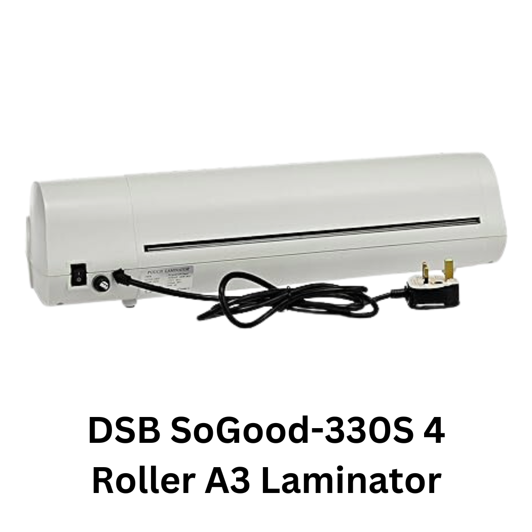 DSB SoGood-330S 4 Roller A3 Laminator" - Image of the DSB SoGood-330S 4 Roller A3 Laminator