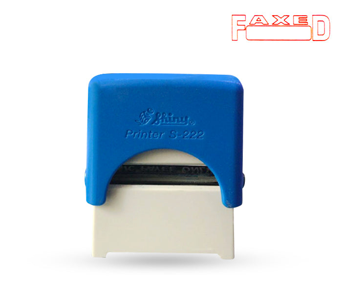 Shiny STF18 FAXED Self-Inked Readymade Stamp