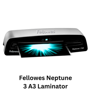 Fellowes Neptune 3 A3 Laminator - Versatile laminating machine for A3 size documents. Ideal for offices, schools, or home use.