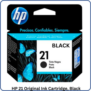 HP 21 Original Ink Cartridge in Black for reliable and professional-quality printing. Compatible with select HP printers.