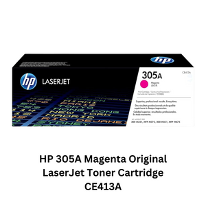 HP 305A Magenta Original LaserJet Toner Cartridge CE413A, perfect for achieving bright and consistent color in every print