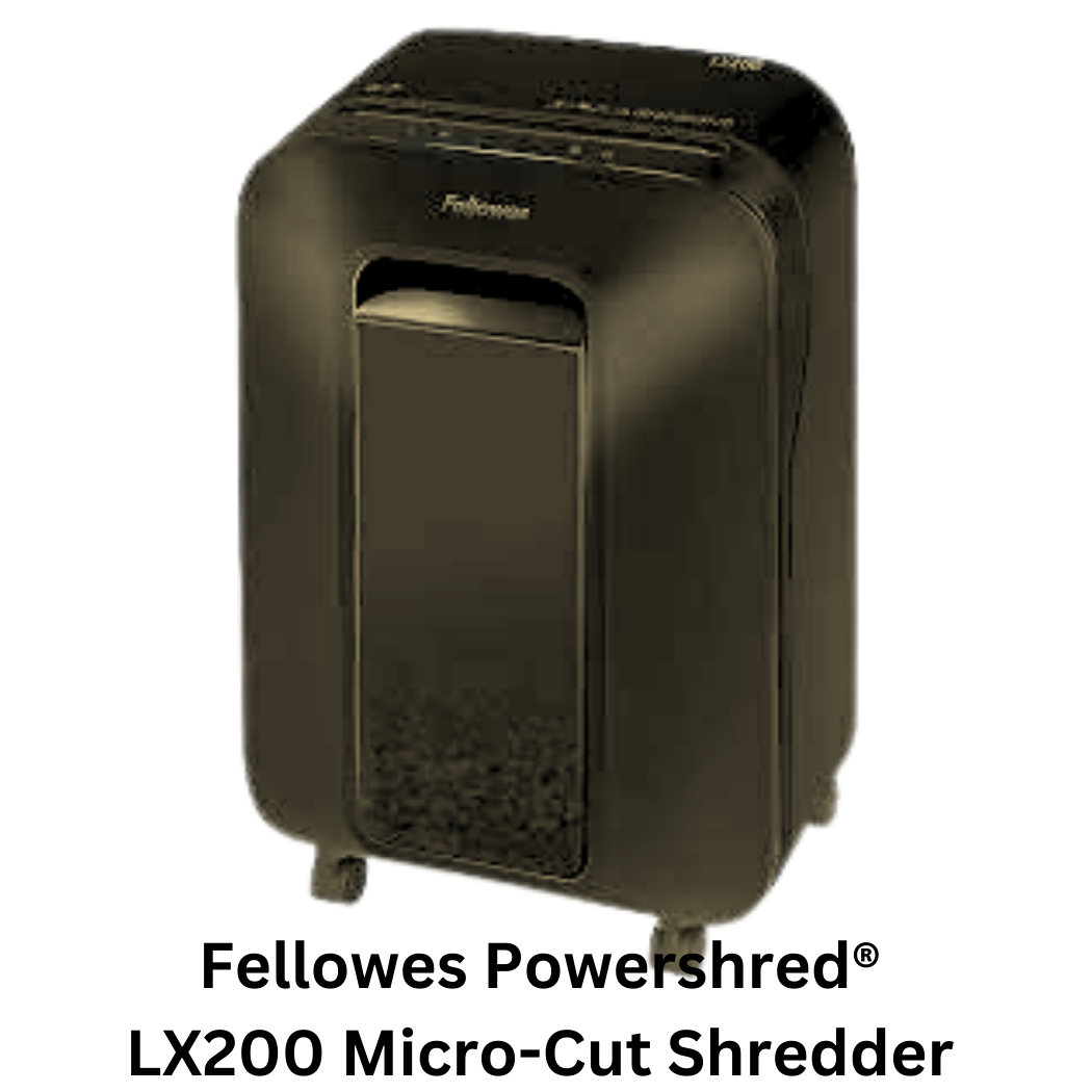 Shop Fellowes Powershred® LX200 Micro-Cut Shredder online In Qatar