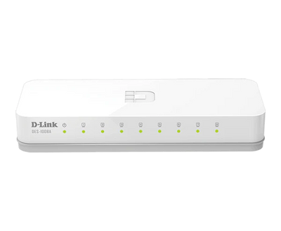 D-Link Ethernet Switch 8 Port DES-1008A