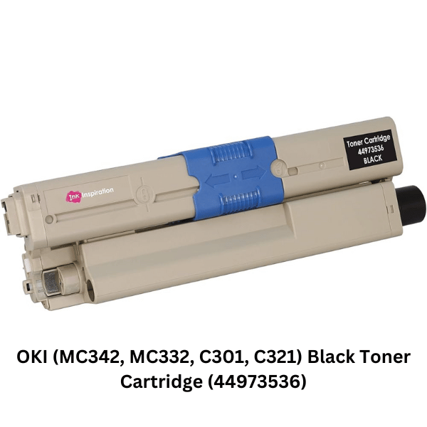 OKI (MC342, MC332, C301, C321) Black Toner Cartridge (44973536)