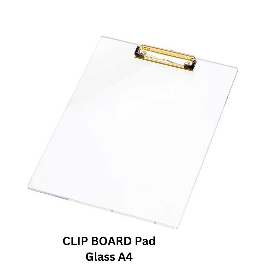 Buy online CLIP BOARD Pad Glass A4 in qatar