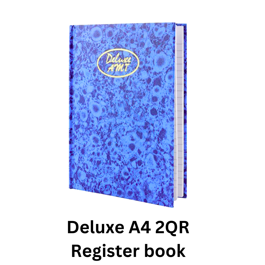 Buy Deluxe A4 2QR Register book in Qatar