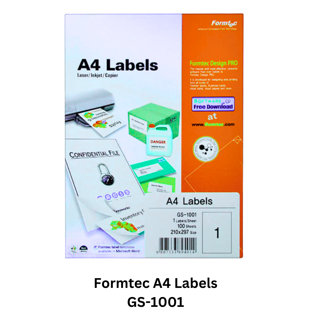 Buy Formtec A4 Labels GS-1001 In Qatar